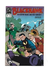 BLACKHAWK #4 DC 1989 FN+ COMBINE SHIP