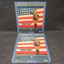 CED Video Disc Movie Patton A 2 Part Set 1969 20th Century Fox George C Scott
