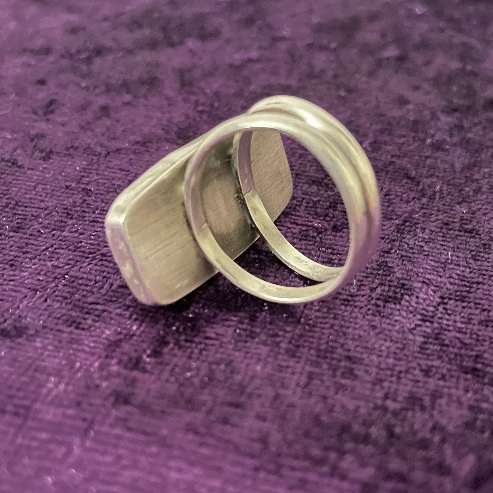 Amethyst Silver Ring - image 2