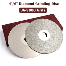 100-150mm Diamond Coated Flat Lap Wheel Ceramic Glass Grinding Discs 36-3000GRIT