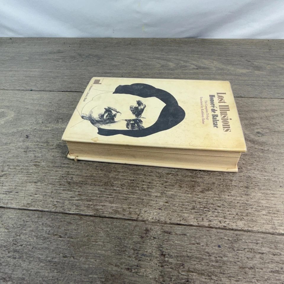 Lost Illusions By Honoré de Balzac 1966 1st Modern Library HC Classic Literature Foto 4 de 4