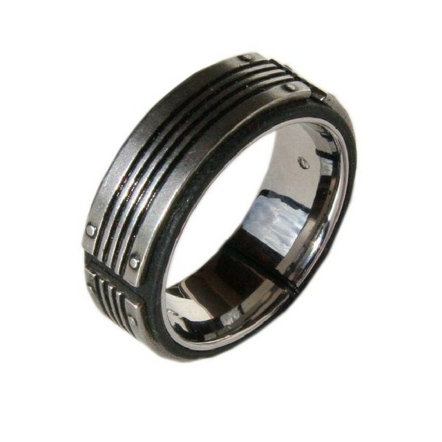 bague homme bijoux Fossil Dress JF02928040515 bagues Fossil