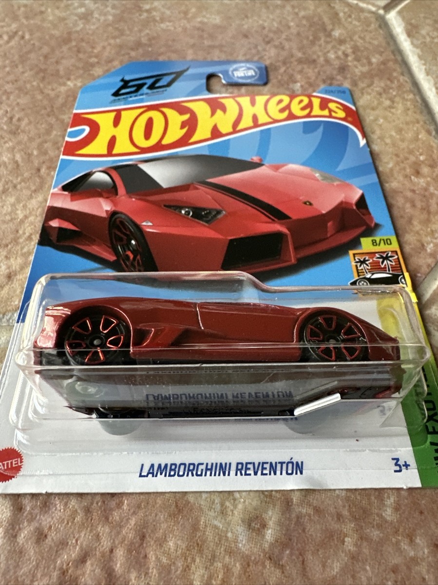 Hot Wheels Lamborghini Reventon Red HW Exotics 2023 N Case | eBay