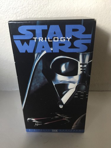 Star Wars Trilogy 1995 3 VHS Tapes THX Mastered