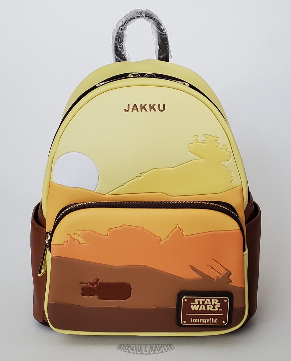 Loungefly Star Wars Lands Kashyyyk Square Mini Backpack for men women or kids kashyyyk-square-mini-  main image 3
