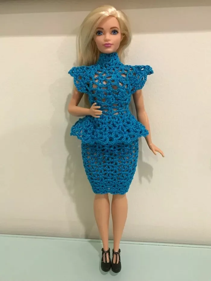 Peplum crochet skirt cheap