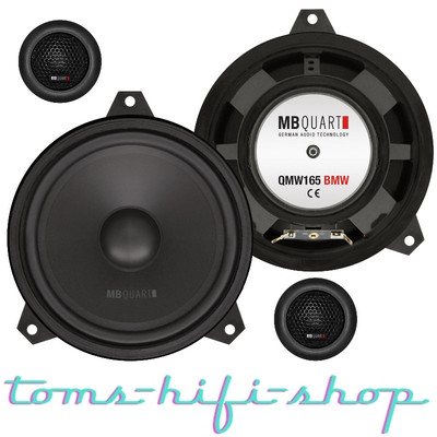 MB Quart QM-165 E46 BMW Lautsprecher Set 140 Watt Kicker Weiche Hochtöner QM165