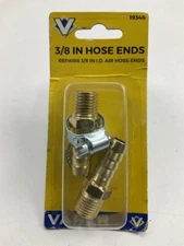 Vaper 19346 3/8" Hose Ends - Repairs 3/8" ID Air Hose Ends, 3/8" Hose Repair Kit