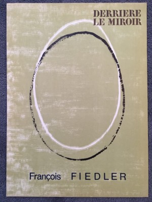 Derrière le Miroir Fiedler Francois Fiedler, Derrière Le Miroir, Nr7, vintage Original