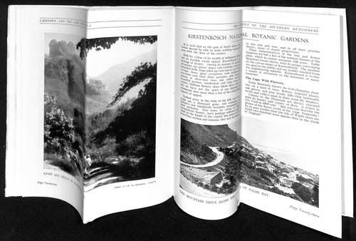 1930 Capetown & The Cape Peninsula Pictorial Travel Brochure w/ RR Map 32pp - Picture 13 of 17