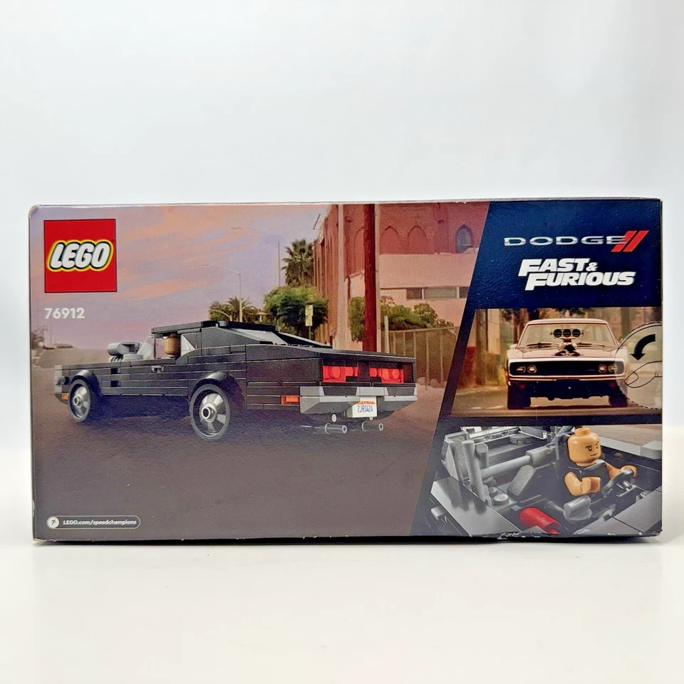 LEGO® Speed Champions 76912 FAST & FURIOUS '70 Dodge Charger R/T FACTORY SEALED - Image 2 of 4