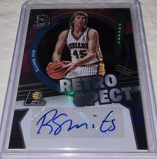 Rik Smits 2021-22 Panini Spectra Retro Spect Autographs /99 #RSA-RIK