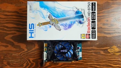HIS Radeon HD 6750 GPU Graphics Card (H675F1GD)