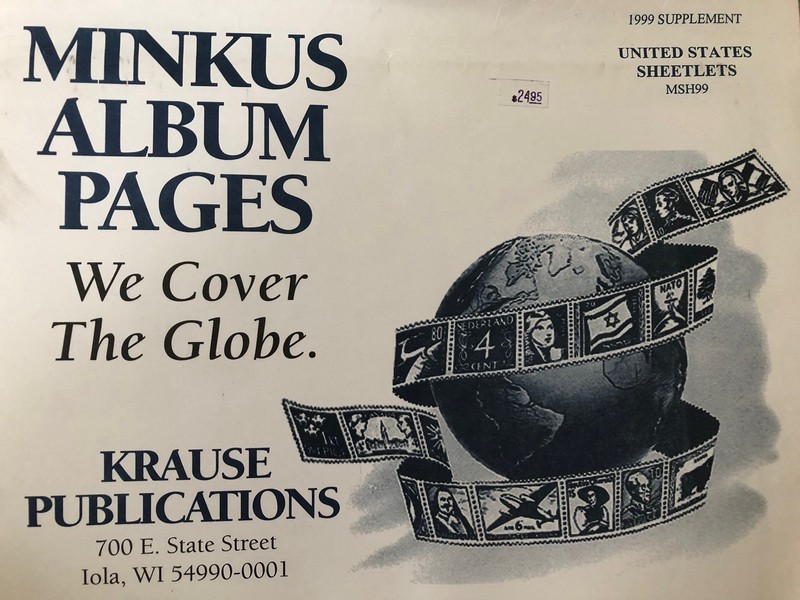 Minkus United States Sheetlets 1999 Supplement 