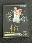2018-19 Panini Noir Dzanan Musa #72/99 Spotlight Signatures On Card RC Auto