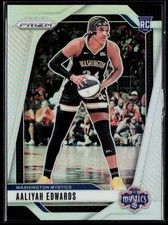 2024 Panini Prizm WNBA #70 Aaliyah Edwards Silver Prizms