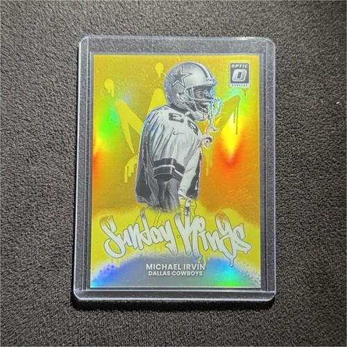 2025 Donruss Optic Michael Irvin Gold (RAW)