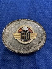 Boucle de ceinture vintage Harley Davidson Raintree 1978 par le peuple pour le peuple aigle