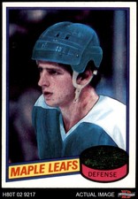 1980 Topps #255 Robert Picard Maple Leafs 8 - NM/MT