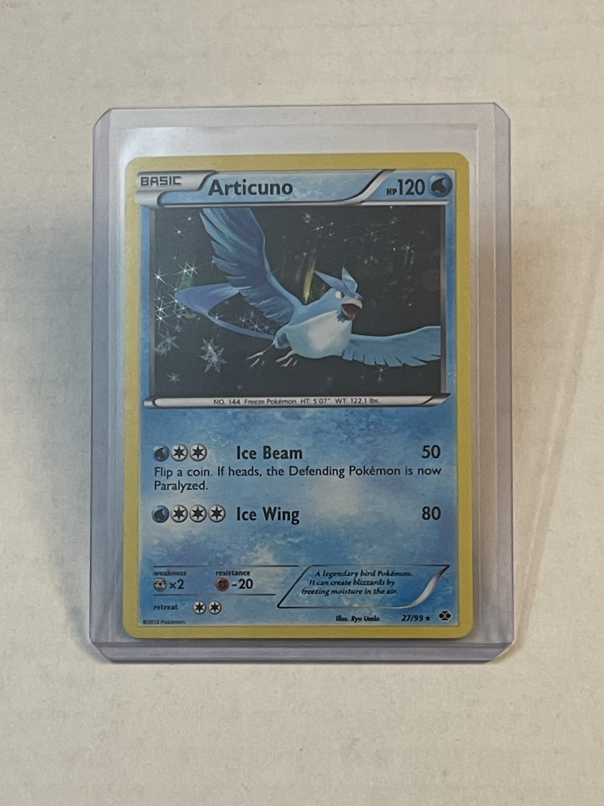 Pokémon TCG Articuno 27/99 Next Destinies Holo Rare LP 2012