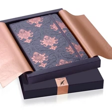 Exclusive Writing Journal for Women and Men-Handmade in Italy with Ivory