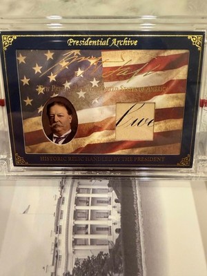William Howard Taft  Relic Handled By President A Word From Potus 418/649