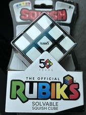 The Official Rubik  s Cube Squish Cube, Solvable for Adults/Kids Ages 8  NEW 