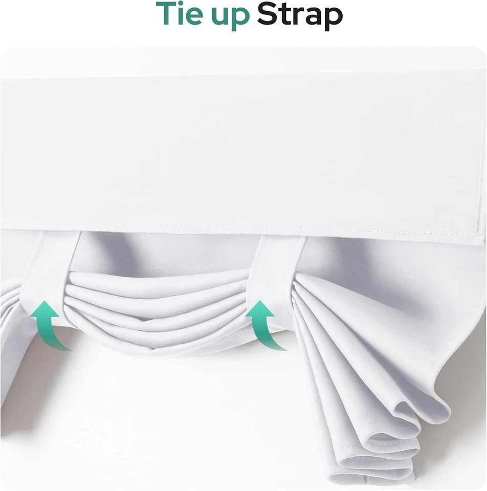 Cortinas de puerta francesas con aislamiento térmico Blackout para privacidad fácil instalación suaves Foto 4 de 4