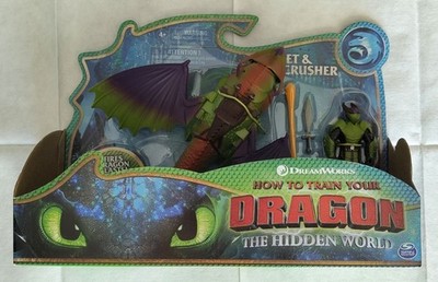 DreamWorks Dragons 3 - Eret & Skullcrusher - Spin Master 2019 - NEU/OVP