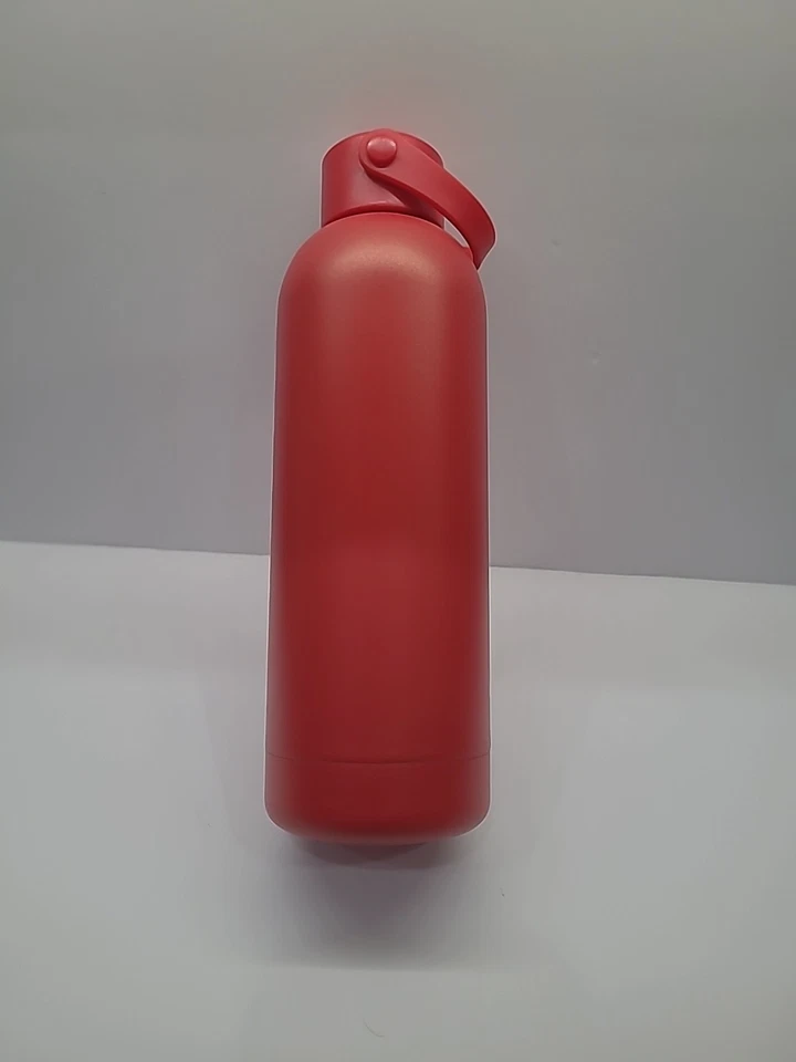 Botella de agua Kate Spade roja de acero inoxidable hidratada con estilo elegante Foto 4 de 4