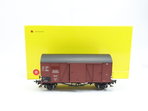 Brawa Spur 0 37353 gedeckter Güterwagen Grs Oppeln 6 211 DRG / OVP | Condition: Gebraucht