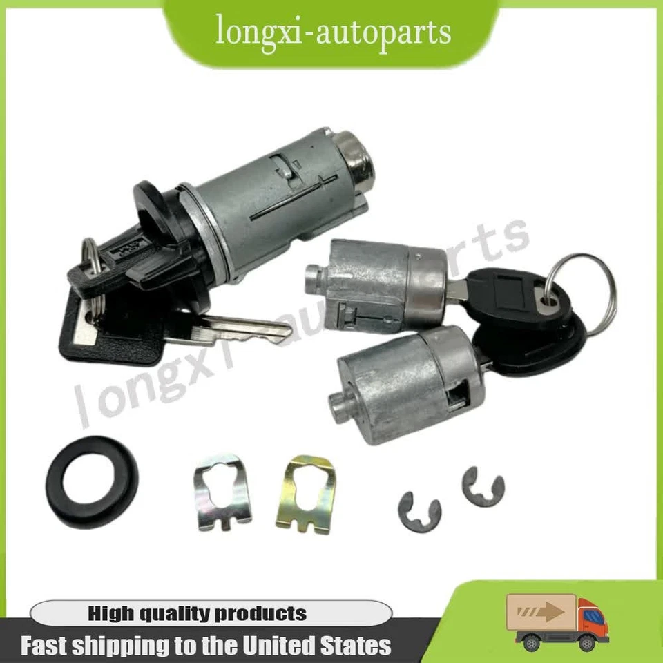 For Chevrolet Blazer C/5 & K/5 Ignition&Door Lock Switch Cylinder Set W/Keys NEW Foto 2 de 4