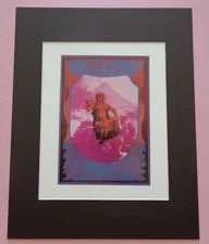 Magic Mountain Music Festival The Doors Birds Art Print by Stanley Mouse Concert