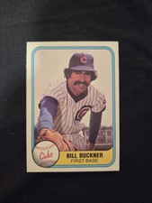 Bill Buckner 1981 Fleer #292 Chicago Cubs 