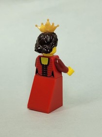 LEGO Castle Kingdoms Minifigure - Red Queen With Gold Crown Cas504 - 10223 17r