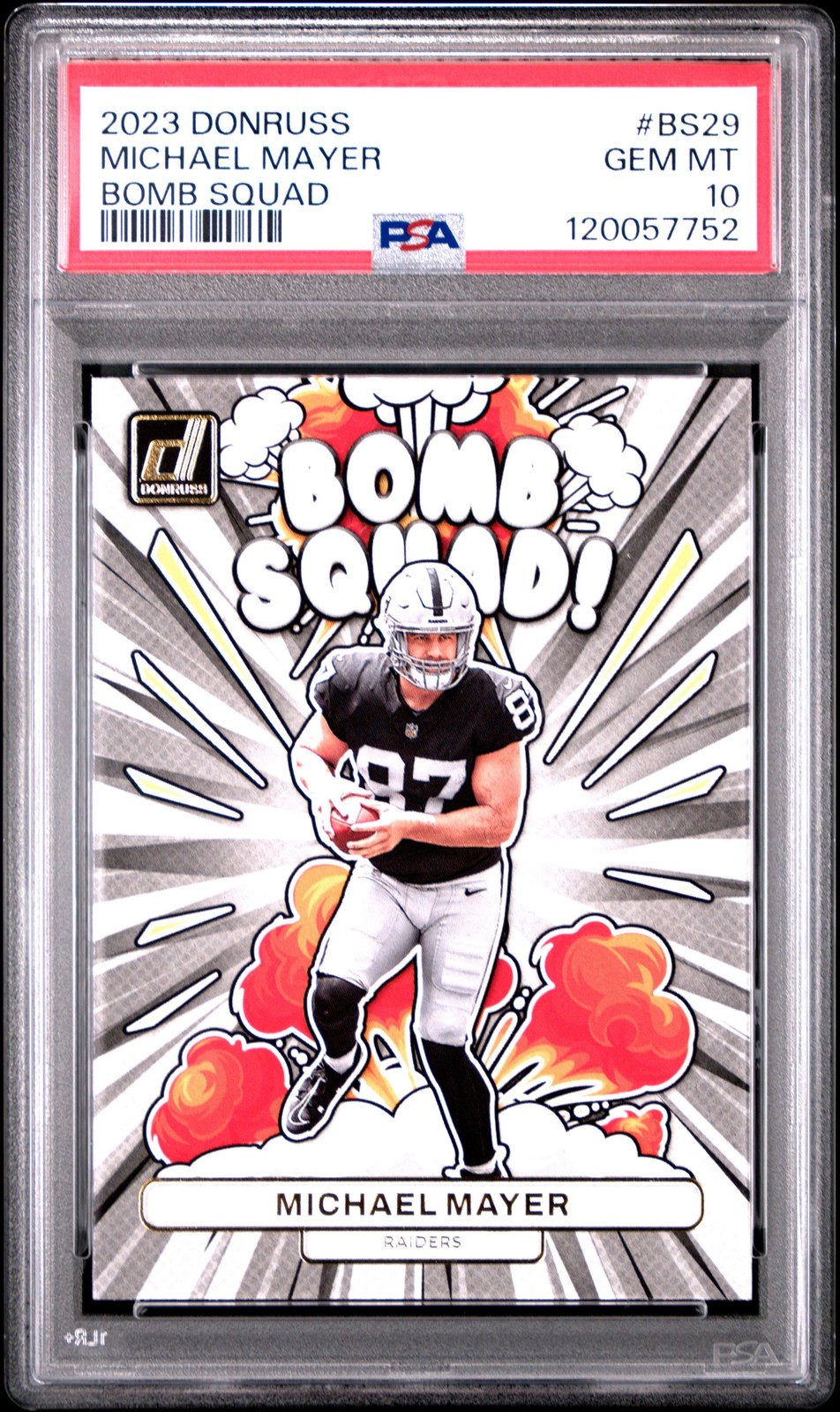 Michael Mayer Panini Donruss Bomb Squad #BS29 Base