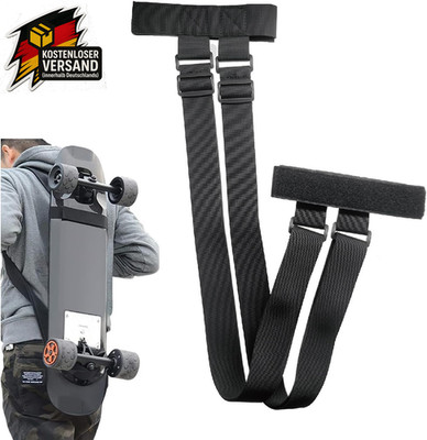 Skateboard Schultergurt verstellbar Tasche Rucksack für Reisen und Anfänger