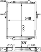 Mahle CR2809000S KüHler FüR MotorküHlung MotorküHler AutoküHler