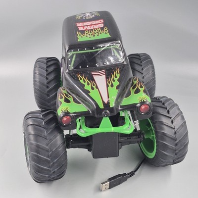 Monster Jam Grave Digger Freestyle Force RC Truck Spin Master No