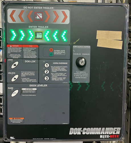 Rite-Hite Dok-Commander 850.4942 Loading Dock Control Panel 230V / 1PH
