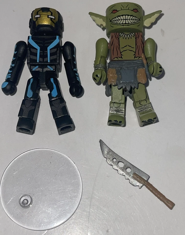 Marvel Minimates Age of Ultron Cómic Nick Fury, Iron Man Suelto ¡Leer incompleto! Foto 2 de 4