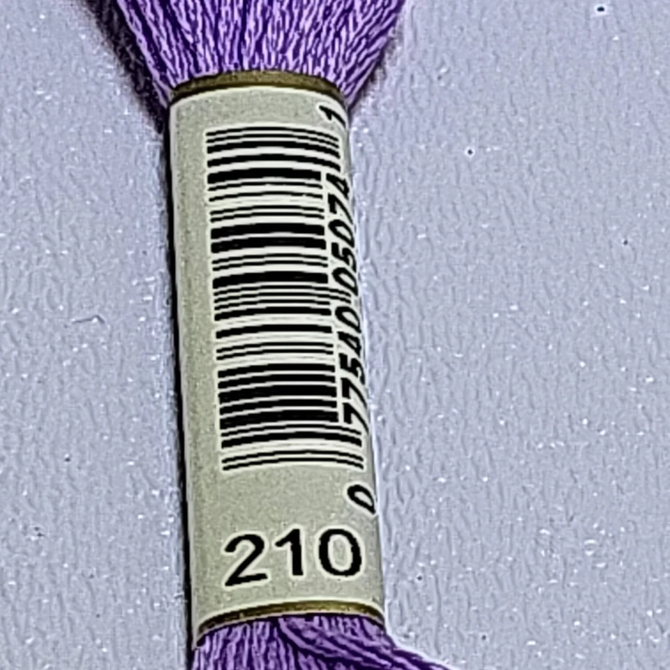 Vintage Mouline Special DMC 25 Embroidery Floss #210 Purple Made in France - Image 3 of 4