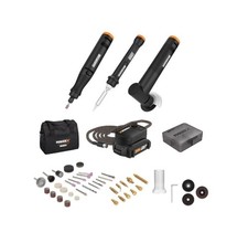 WORX 3 Piece MakerX 20V Combo Rotary Angle Grinder Wood/Metal Crafter New in Box