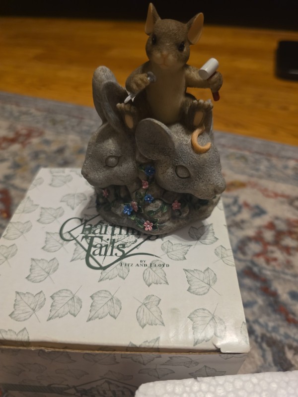 Charming Tails "Mouse Rushmore" DEAN GRIFF 82/115 2002 Limited Edition 3799/6800