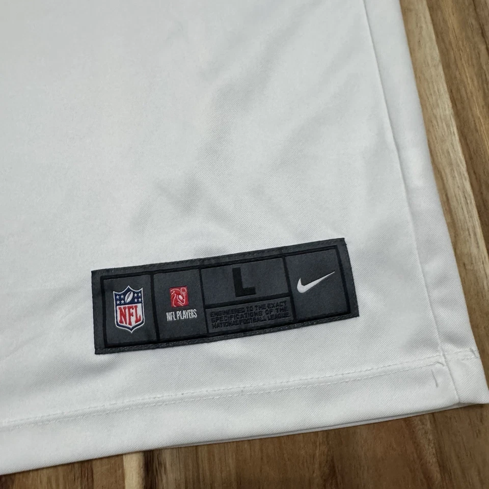 Drew Brees Jersey Mens L White Nike Color Rush New Orleans Saints NFL Football - Image 2 of 4