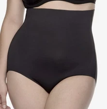 CUPID FINE INTIMATES Real Smooth Firm Control Hi Waist Shaping Brief Womens Sz M