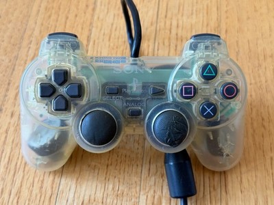 OFFICIAL Sony PS2 PlayStation 2 DualShock Analog Controller Full Skeleton Clear