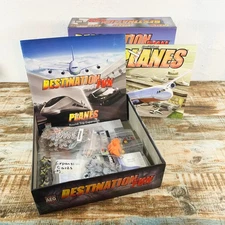 Destination Fun Planes Board Game + Round Trip Expansion - 100% Complete - AEG