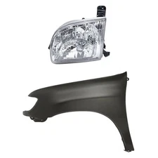 For Toyota Tundra 00-04 2-Piece Kit (Driver Side Headlight, Front Driver Side