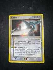 Pokemon Latios Gold Star 106/107 Ex Deoxys Holo ENG - No Charizard Crystal 